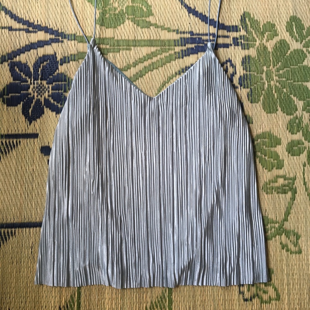 🆕 Tilly's Sage Pleaded Cami Top